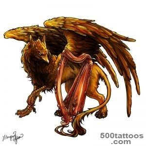 Griffin tattoo commission by yuumei on DeviantArt_32