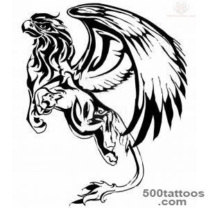 Griffin Tattoo Design For Young_10