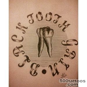 Black Tooth Grin Tattoo Design by JoeySleaze on DeviantArt_48
