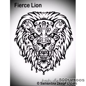 tattoo designs lion grin on his shoulder   images for tattoos from _7