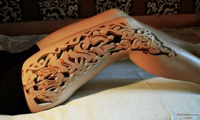 3d group tattoo pattern for men_8