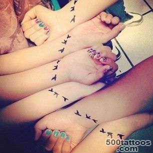 11. For a Group of Friends   39 Brilliant Best Friend Tattoos You#39ve…_4