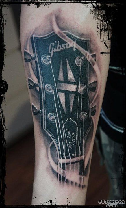 1000+ ideas about Guitar Tattoo on Pinterest  Tattoos, Music ..._4