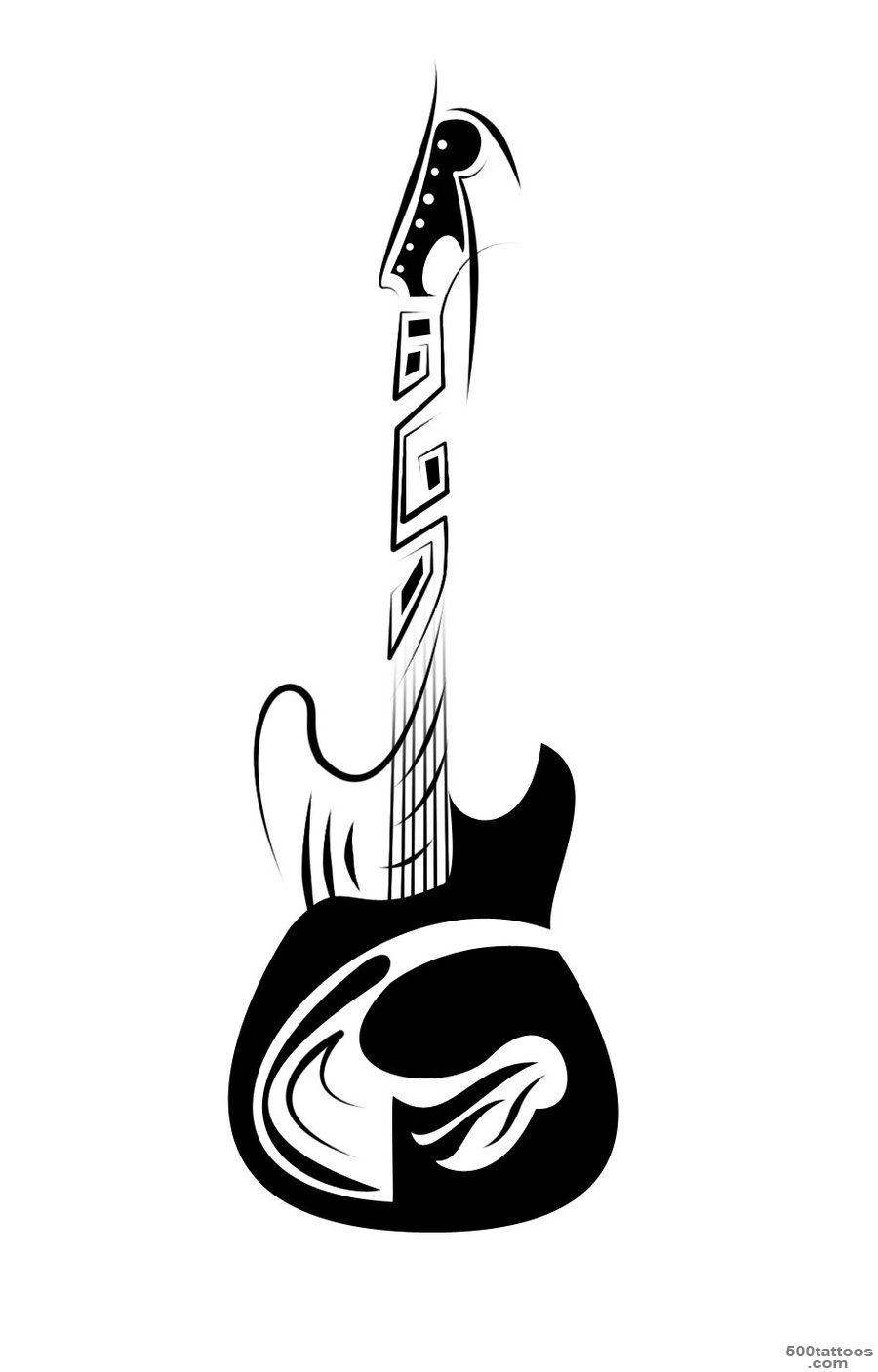 Guitar Tattoos Designs, Ideas and Meaning  Tattoos For You_7