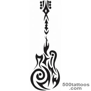 11 Beautiful Guitar Tattoo Design And Ideas_42