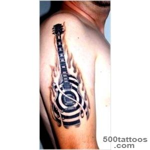 25 Creative Guitar Tattoo Designs_11
