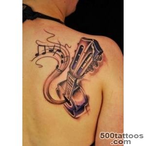 60 Inspirational Guitar Tattoos   nenuno creative_9