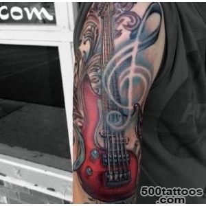 60 Inspirational Guitar Tattoos   nenuno creative_10