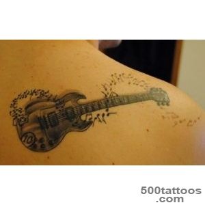 60 Inspirational Guitar Tattoos   nenuno creative_24