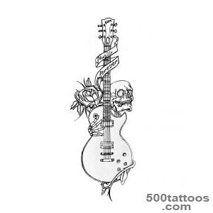 Guitar Tattoos on Pinterest  Guitar Tattoo, Music Tattoos and _6