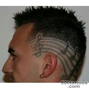 14 Unique and Funky Hair Tattoos_20