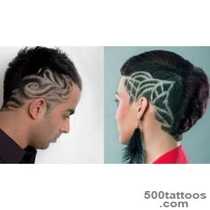 Hair Tattoo Designs  Banaiye Apna Alag Style Statement_3