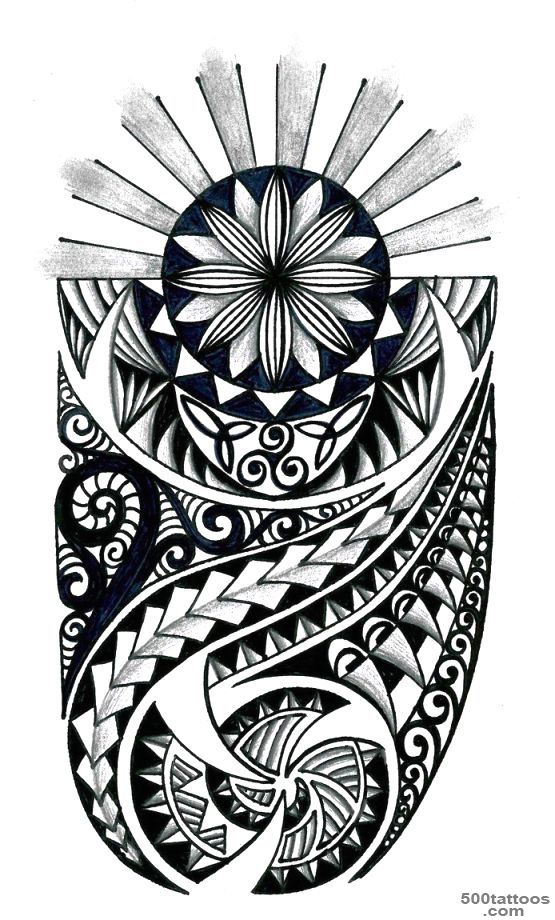 Hawaiian Tattoos Designs   Sleeve Tattoo Ideas_34