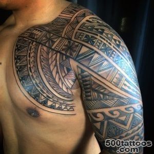 60 Hawaiian Tattoos For Men   Traditional Tribal Ink Ideas_6