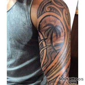 60 Hawaiian Tattoos For Men   Traditional Tribal Ink Ideas_16