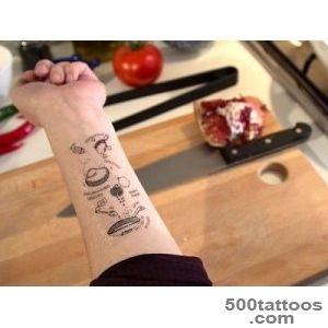 Genius Idea Temporary Recipe Tattoos   Health News and Views _15