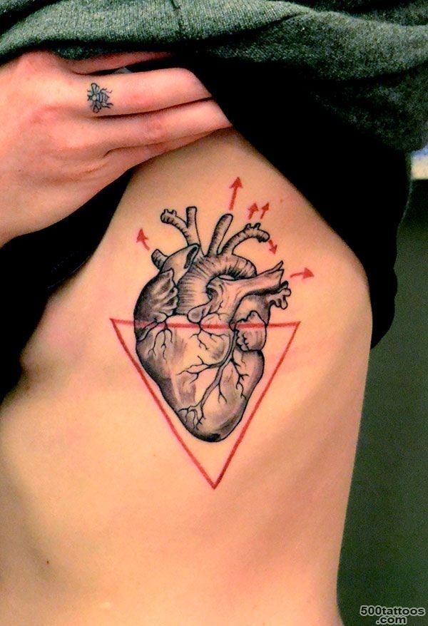 100 Delightful Heart Tattoos Designs For Your Love_3