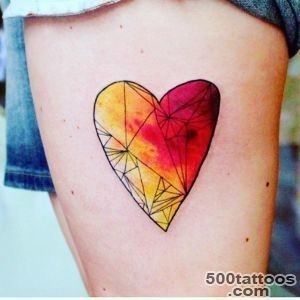 40 Sweet Heart Tattoo Designs and Meaning   True Love_26