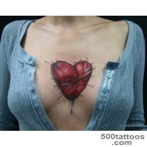 100 Delightful Heart Tattoos Designs For Your Love_12