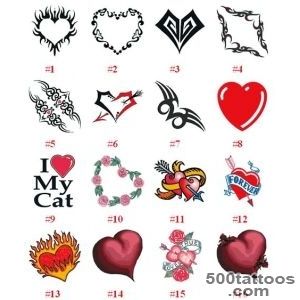 Designs Of Heart Tattoo_44