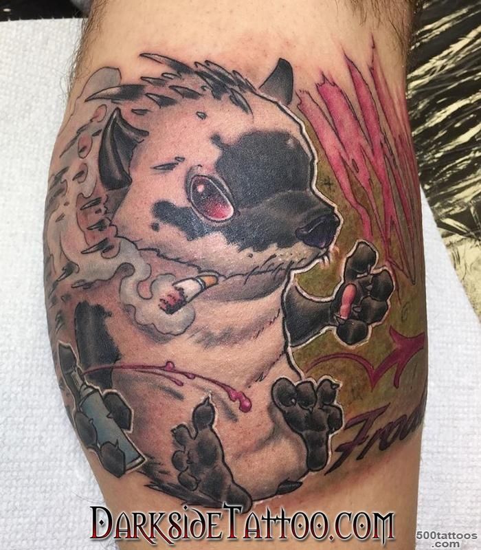 Color Hedgehog Tattoo by Mikey Har TattooNOW_45