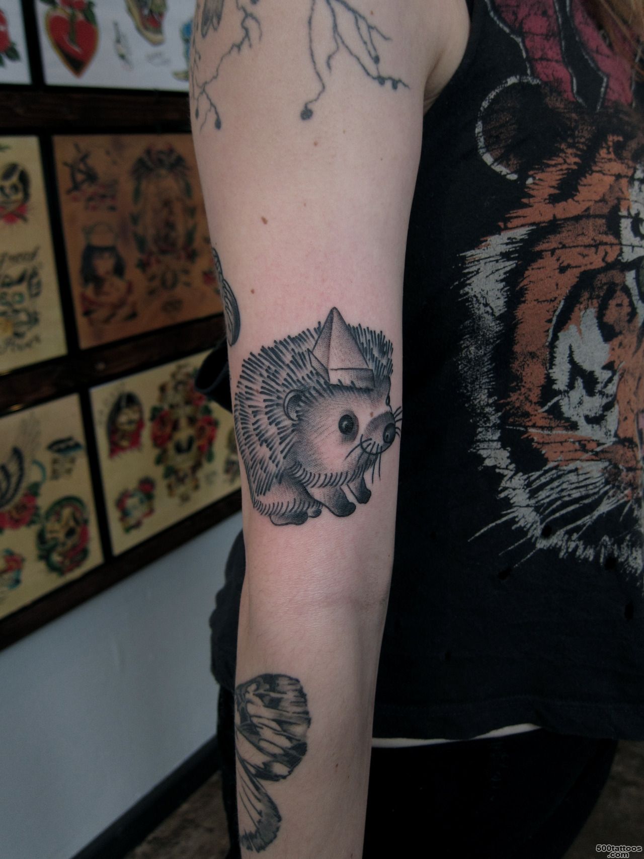 FYeahTattoos.com — hedgehog tattoo by Justin Dion in Portland ..._33