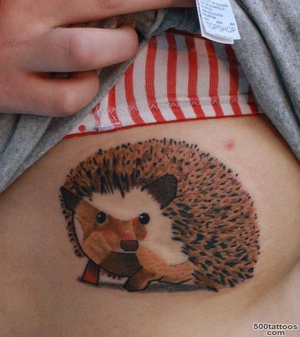 Hedgehog tattoos   Tattooimages.biz_2