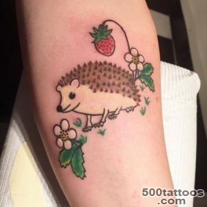 21+ Hedgehog Tattoo Designs, Ideas  Design Trends_48