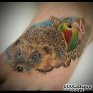 Hedgehog Tattoo Meanings  iTattooDesignscom_13