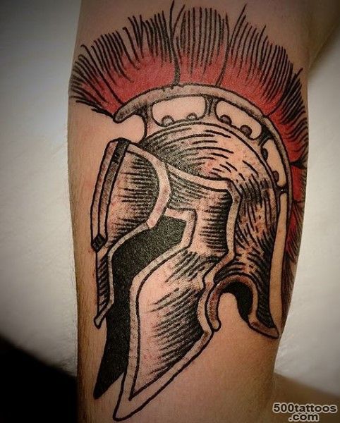 50 Gladiator Tattoo Ideas For Men   Amphitheaters And Armor_27