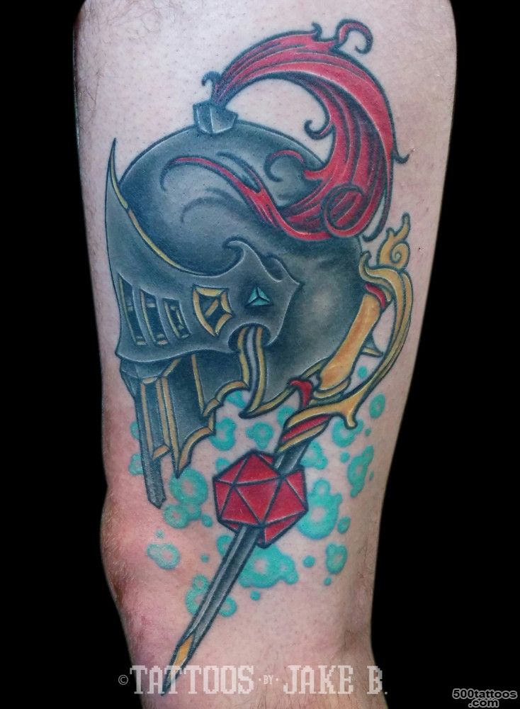 DampD Helm Tattoo   Tattoos by Jake B_38