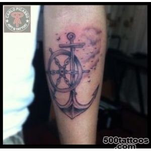 anchor and helm tattoo on forearm, Dagupan City, Pangasinan _15