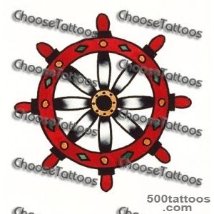 Tattoo Designs   Boat Steering Wheel Helm_12