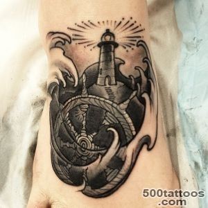 tattoo traditional helm on Pinterest  Nautical Tattoos, Ship _20