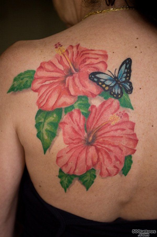 40 Magnificent Hibiscus Flower Tattoos  Art and Design_9