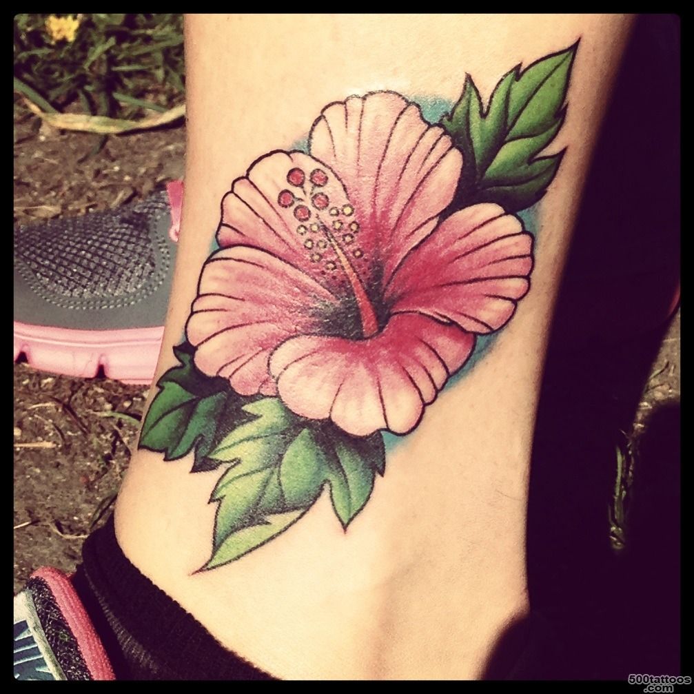 Cute Hibiscus Flower Tattoo Designs  Best Tattoos 2016, Ideas and ..._3