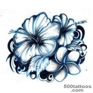 22+ Best Hibiscus Tattoo Designs_16