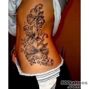 25 Stunning Hibiscus Flower Tattoos For Women_10
