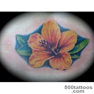 27 Colorful Hibiscus Flower Tattoos   SloDive_47