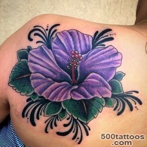 Hibiscus Flower Tattoo_31