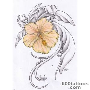 Hibiscus Tattoos, Designs And Ideas  Page 6_25