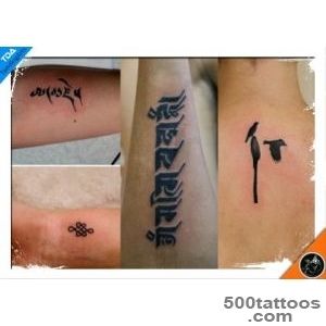 Script Tattoos  Tamding Tseten   Tattoo Artist_30