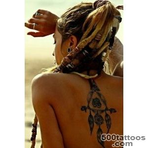 20+ Hippie Tattoos On Back_12