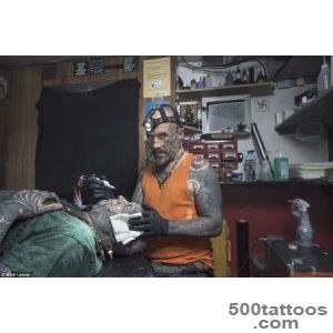 POhotographer Matt Leaver#39s #39Tattoos#39 bid to debunk thuggish myth _48