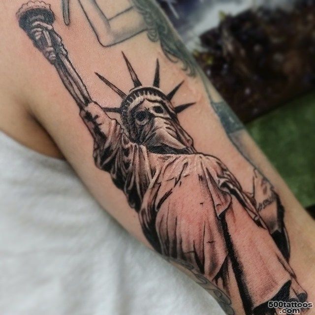 statueofliberty #hooligan #skeleton #liberty #tattoo #The…  Flickr_24