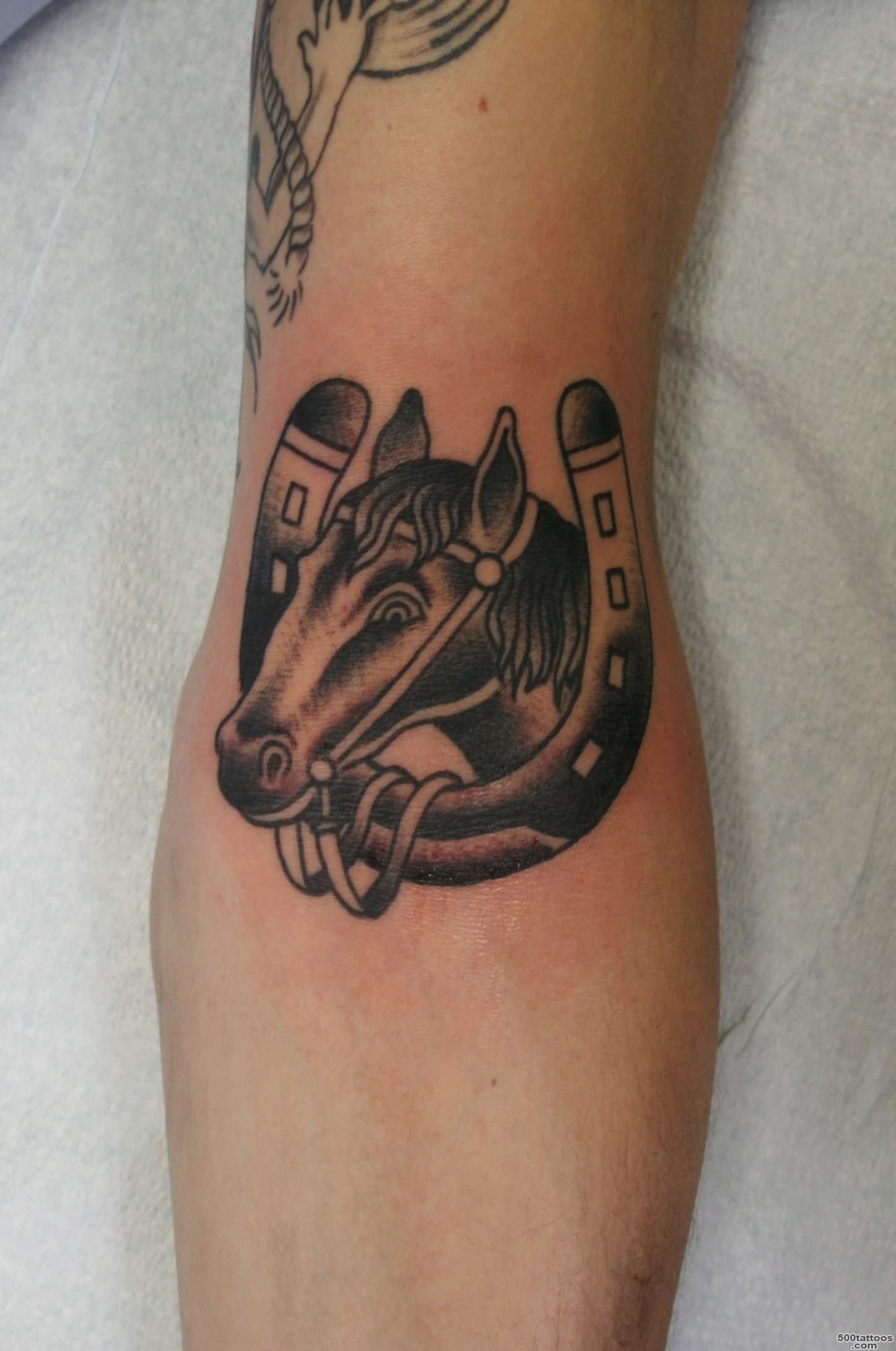6 Horse And Horseshoe Tattoo Ideas_12