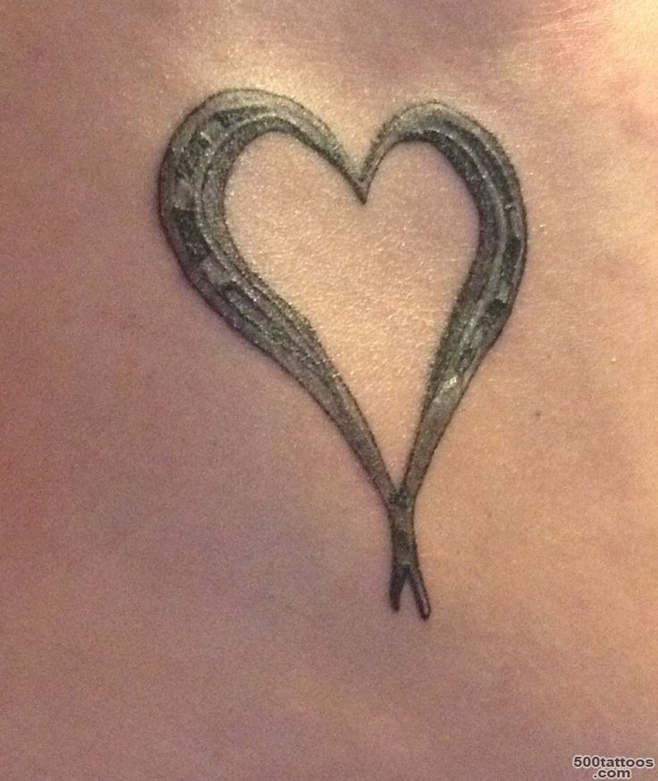 Heart shaped horseshoe tattoo  Tattoos  Pinterest  Horseshoe ..._11