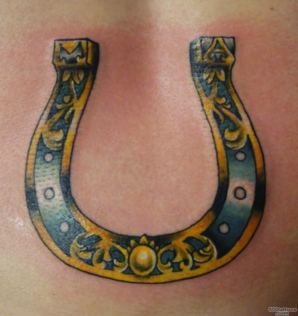 Horseshoe Tattoos Designs, Ideas and Meaning  Tattoos For You_7