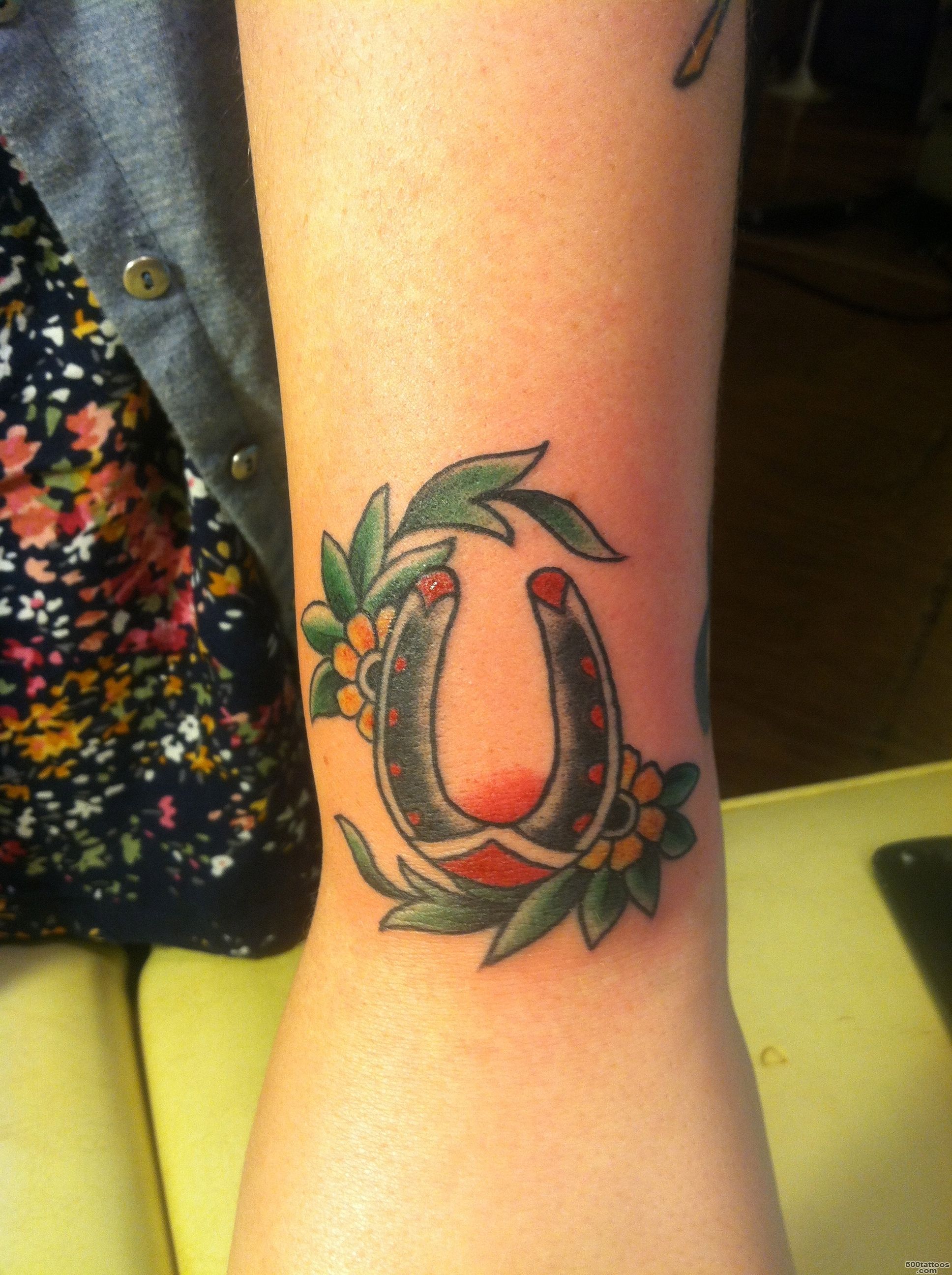 Horseshoe Tattoos Designs, Ideas and Meaning  Tattoos For You_36