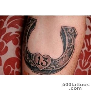 67+ Amazing Horse Shoe Tattoos_4